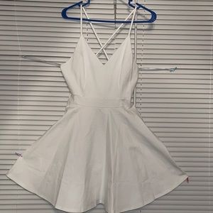 🆕 Papaya White Mini dress